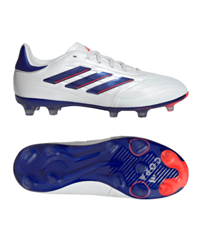 adidas COPA Pure 2 Elite FG Advancement Kids Weiss Blau - weiss