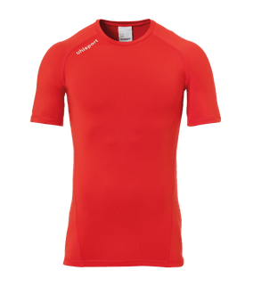 uhlsport Pro Baselayer kurzarm Rot F04 - rot