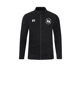 JAKO Fleece Jacke Kids Schwarz F801
