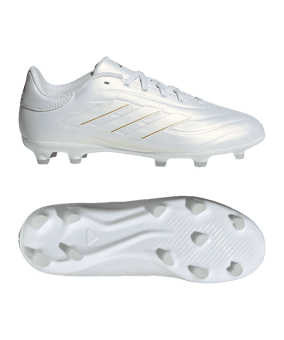 adidas COPA Pure 2 League FG Kids Day Spark Weiss - weiss