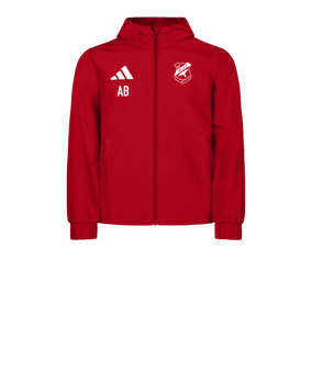 adidas Entrada 26 Jacke Kids Rot
