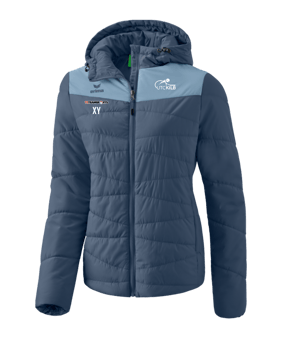 Erima Steppjacke Damen Blau
