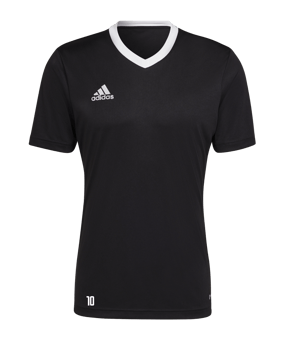 adidas Entrada 22 Trikot Schwarz Weiss
