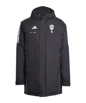 adidas Tiro 24 Winterjacke Schwarz Weiss