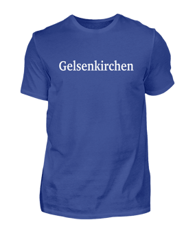 T-Shirt "Gelsenkirchen" Blau - blau