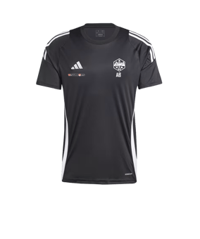 adidas Tiro 24 Trikot Schwarz Weiss