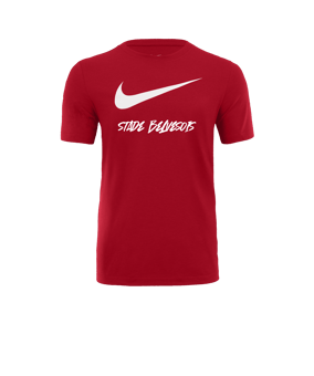 T-shirt Nike Park 20 Swoosh rouge F657 