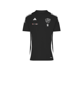 adidas Tiro 24 Trikot Kids Schwarz Weiss