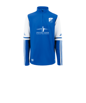 adidas Squadra 25 HalfZip Sweatshirt Kids Hellblau