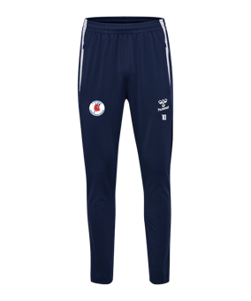 Hummel Pantalon d'entraînement Bleu C7026
