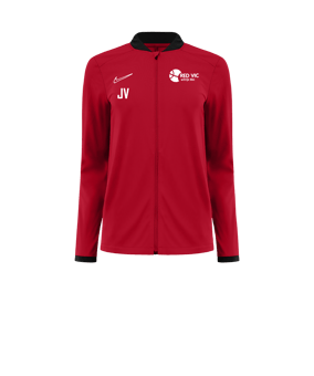 RED VIC Full-Zip Trainingsjas Dames Rood