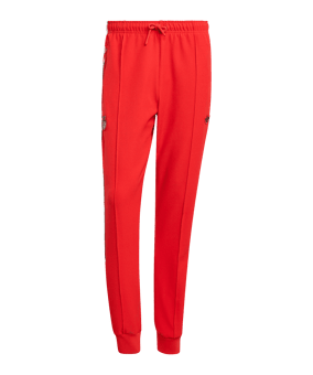 adidas Benfica Lissabon Terrace Icons Track Hose Rot - rot
