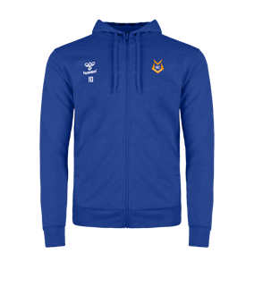Veste à capuche Hummel GO 2.0 bleus F7045 