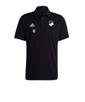 adidas Entrada 22 Poloshirt Schwarz