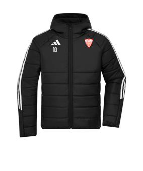 Veste d'hiver adidas Tiro 24 noir blanc 