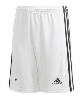 adidas Squadra 21 Short Kids Weiss Schwarz
