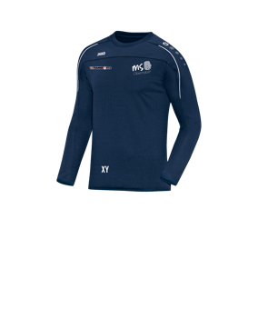 JAKO Classico Sweatshirt Kids Blau Weiss F09