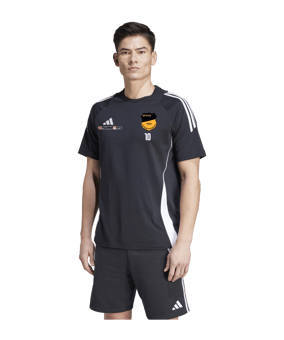 adidas Tiro 24 T-Shirt Schwarz Weiss