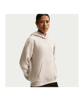 Nike Studio Fleece Sweatshirt à capuche Femmes Marron C236 - brun
