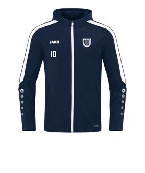 JAKO Power Kapuzenjacke Blau F900