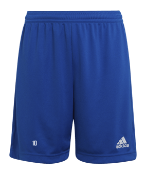 adidas Entrada 22 Short Kids Blau Weiss