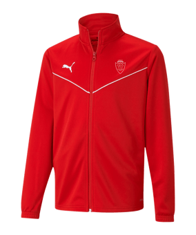 PUMA teamRISE Poly Chaqueta de entrenamiento  Niños Rojo F01