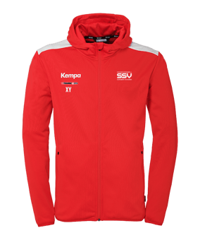 Kempa Emotion 27 Kapuzenjacke Kids Rot F61