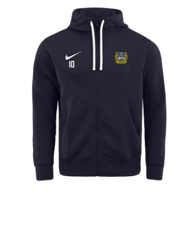 Nike Park 20 Fleece Kapuzenjacke Blau F451