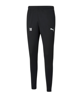 PUMA teamRISE Poly Trainingshose Schwarz F03