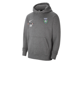 Nike Park 20 Fleece Hoody Kids Grau Weiss F071