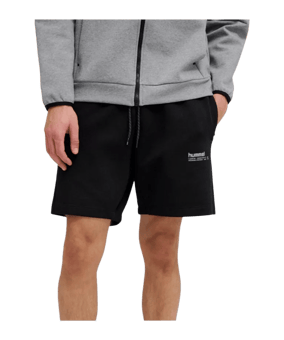 Hummel hmlTECH Fleece Short Schwarz F2001 - schwarz