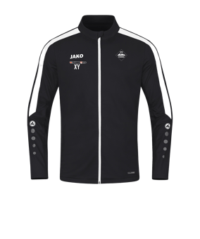 JAKO Power Polyesterjacke Schwarz F800
