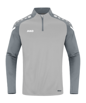 JAKO Performance Ziptop Grau Grau F845 - grau
