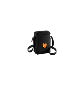 Merch Cross Body Bag Black | #logo