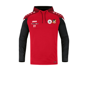 JAKO Performance Hoody Kids Rot Schwarz F101