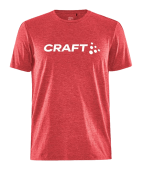 Craft Community logo t-shirt rood F430200 - rood
