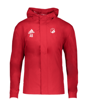 adidas Entrada 22 Allwetterjacke Rot