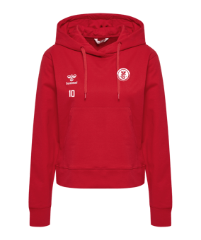 Hummel GO 2.0 Hoody Damen Rot F3062