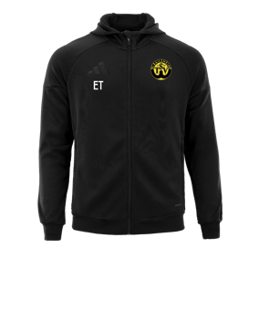 adidas Tiro 25 Travel Kapuzenjacke Schwarz