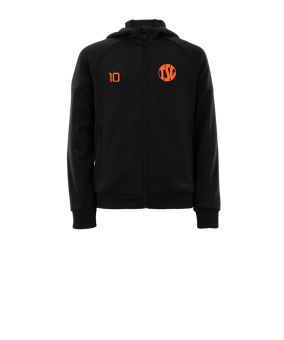 adidas Tiro 25 Travel Kapuzenjacke Kids Schwarz