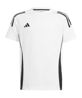 adidas Tiro 24 T-Shirt Kids Weiss Schwarz
