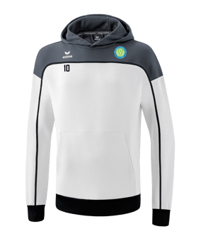 Erima Change by Hoody Weiss Grau