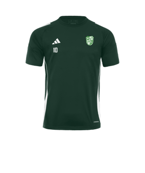 adidas Tiro 24 Trikot Dunkelgrün Weiss