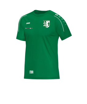 JAKO Classico T-Shirt Grün Weiss F06