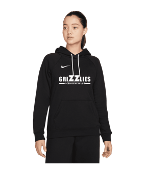 Nike Park 20 Fleece Hoody Damen Schwarz Weiss F010