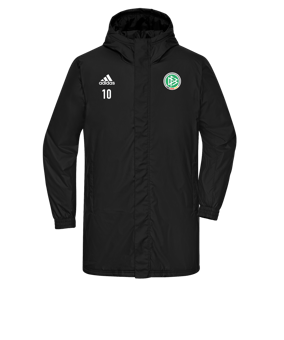 adidas Entrada 22 Stadium Jacke Schwarz