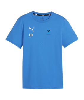 PUMA teamGOAL Casuals T-Shirt Kids Blau F02