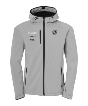 Kempa Softshell Jacke Grau F005
