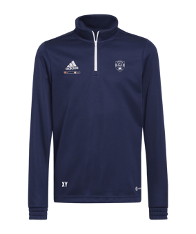 adidas Entrada 22 HalfZip Sweatshirt Kids Blau