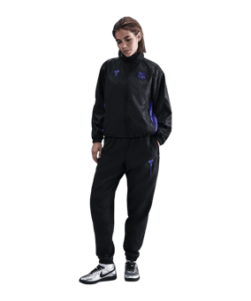 Nike FC Barcelona Graphic T-Shirt Damen Schwarz F010 - schwarz